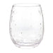 Hallmark : Candles and Frosting Embossed Stemless Wine Glass, 17 oz. - Hallmark : Candles and Frosting Embossed Stemless Wine Glass, 17 oz.