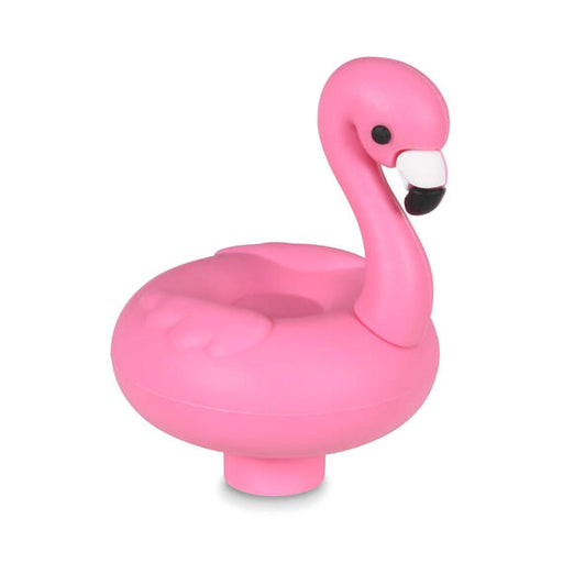 Hallmark : Charmers Pink Flamingo Silicone Charm - Hallmark : Charmers Pink Flamingo Silicone Charm