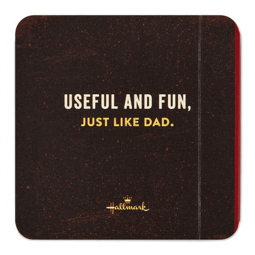 Hallmark : Cheers to a Great Dad Coaster Book - Hallmark : Cheers to a Great Dad Coaster Book