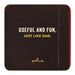 Hallmark : Cheers to a Great Dad Coaster Book - Hallmark : Cheers to a Great Dad Coaster Book