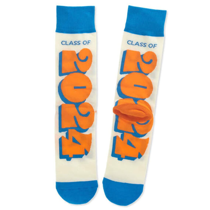 Hallmark : Class of 2024 Travel Mug and Socks Bundle - Hallmark : Class of 2024 Travel Mug and Socks Bundle