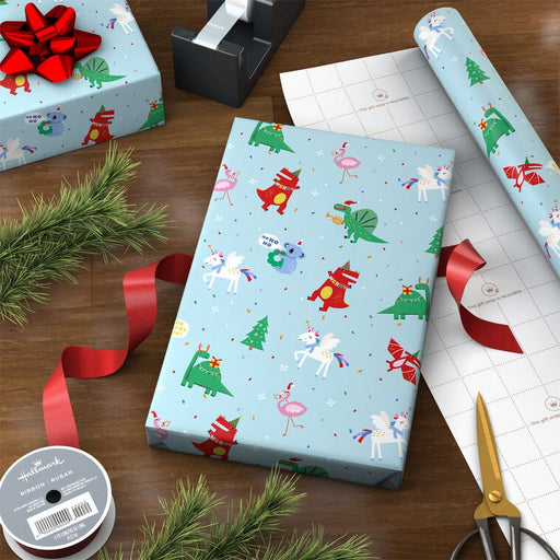 Hallmark : Cool Christmas Characters Wrapping Paper Roll, 35 sq. ft. - Hallmark : Cool Christmas Characters Wrapping Paper Roll, 35 sq. ft.