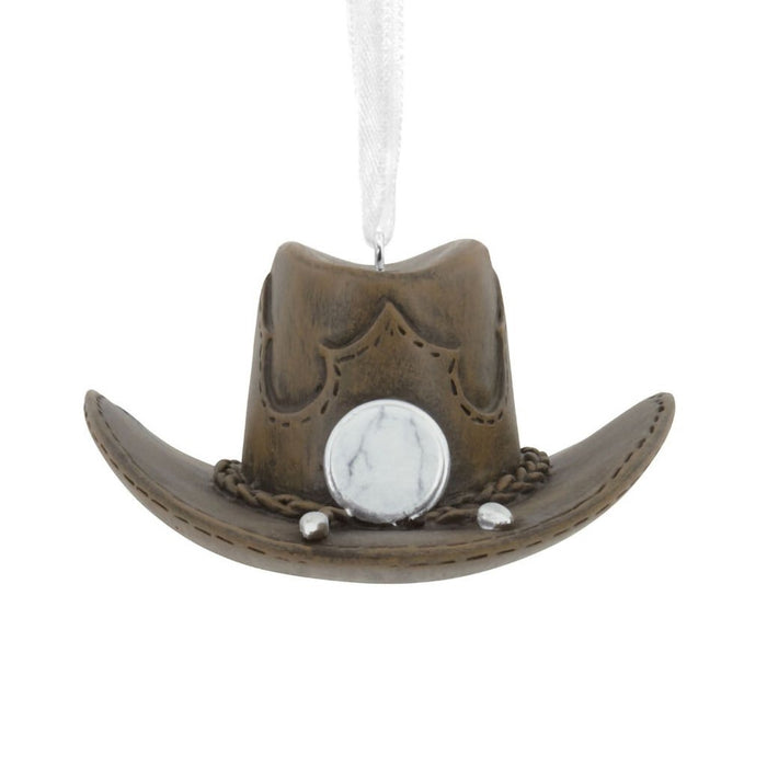 Hallmark : Cowboy Hat Hallmark Ornament - Hallmark : Cowboy Hat Hallmark Ornament - Hallmark : Cowboy Hat Hallmark Ornament