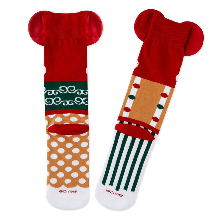 Hallmark : Disney Holiday Mickey and Minnie Novelty Socks - Hallmark : Disney Holiday Mickey and Minnie Novelty Socks