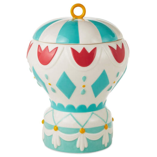 Hallmark : Disney It's a Small World Hot Air Balloon Cookie Jar With Sound - Hallmark : Disney It's a Small World Hot Air Balloon Cookie Jar With Sound