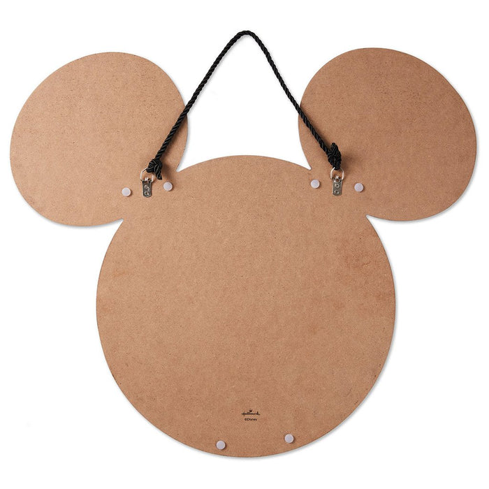 Hallmark : Disney Mickey Mouse Ears Welcome Sign With Seasonal Decorations - Hallmark : Disney Mickey Mouse Ears Welcome Sign With Seasonal Decorations