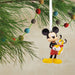 Hallmark : Disney Mickey Mouse Holding Puppy Hallmark Ornament - Hallmark : Disney Mickey Mouse Holding Puppy Hallmark Ornament