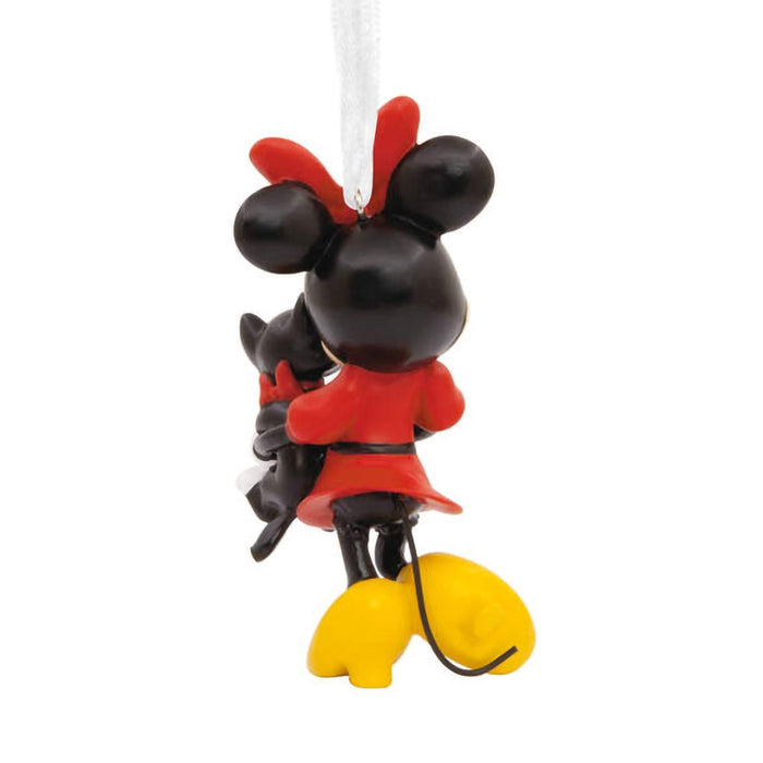 Hallmark : Disney Minnie Mouse Holding Kitten Hallmark Ornament - Hallmark : Disney Minnie Mouse Holding Kitten Hallmark Ornament