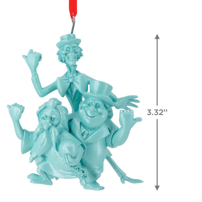 Hallmark : Disney The Haunted Mansion Hitchhiking Ghosts Hallmark Ornament - Hallmark : Disney The Haunted Mansion Hitchhiking Ghosts Hallmark Ornament