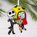 Hallmark : Disney Tim Burton's The Nightmare Before Christmas Jack and Sally Moving Metal Hallmark Ornament - Hallmark : Disney Tim Burton's The Nightmare Before Christmas Jack and Sally Moving Metal Hallmark Ornament