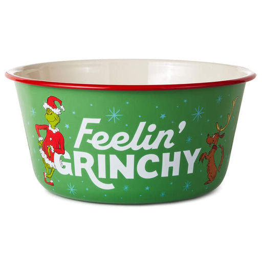 Hallmark : Dr. Seuss™ Feelin' Grinchy Grinch and Max Popcorn Bowl - Hallmark : Dr. Seuss™ Feelin' Grinchy Grinch and Max Popcorn Bowl