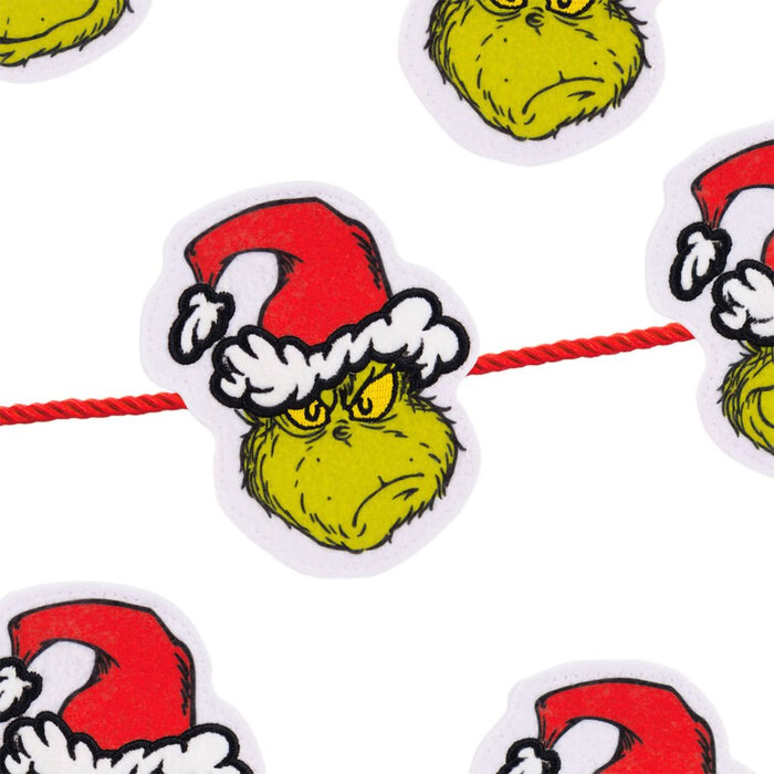 Hallmark : Dr. Seuss's How the Grinch Stole Christmas!™ Fabric Hallmark Garland, 72" - Hallmark : Dr. Seuss's How the Grinch Stole Christmas!™ Fabric Hallmark Garland, 72"