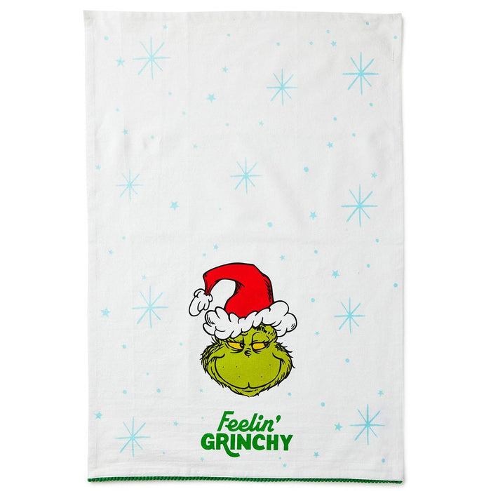 Hallmark : Dr. Seuss's How the Grinch Stole Christmas!™ Feelin' Grinchy Tea Towel - Hallmark : Dr. Seuss's How the Grinch Stole Christmas!™ Feelin' Grinchy Tea Towel