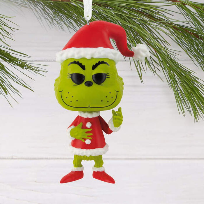 Hallmark : Dr. Seuss's How the Grinch Stole Christmas!™ Grinch Funko POP!® Hallmark Ornament - Hallmark : Dr. Seuss's How the Grinch Stole Christmas!™ Grinch Funko POP!® Hallmark Ornament