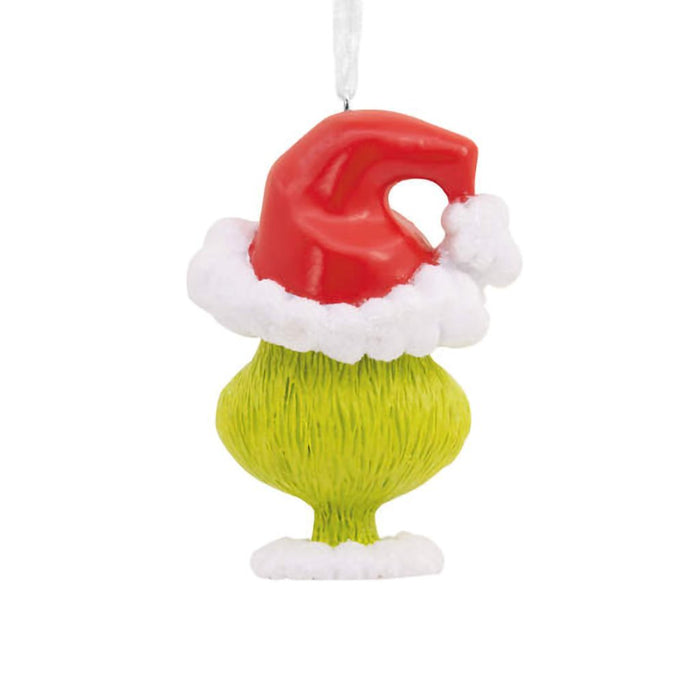 Hallmark : Dr. Seuss's How the Grinch Stole Christmas!™ Grinch in Santa Hat Hallmark Ornament - Hallmark : Dr. Seuss's How the Grinch Stole Christmas!™ Grinch in Santa Hat Hallmark Ornament