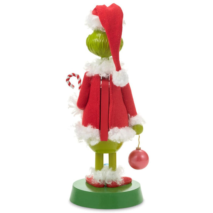 Hallmark : Dr. Seuss's How the Grinch Stole Christmas!™ Grinch in Santa Suit Nutcracker Figurine, 12" - Hallmark : Dr. Seuss's How the Grinch Stole Christmas!™ Grinch in Santa Suit Nutcracker Figurine, 12"