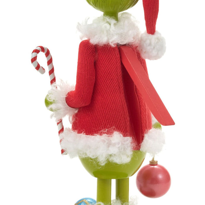 Hallmark : Dr. Seuss's How the Grinch Stole Christmas!™ Grinch in Santa Suit Nutcracker Figurine, 12" - Hallmark : Dr. Seuss's How the Grinch Stole Christmas!™ Grinch in Santa Suit Nutcracker Figurine, 12"