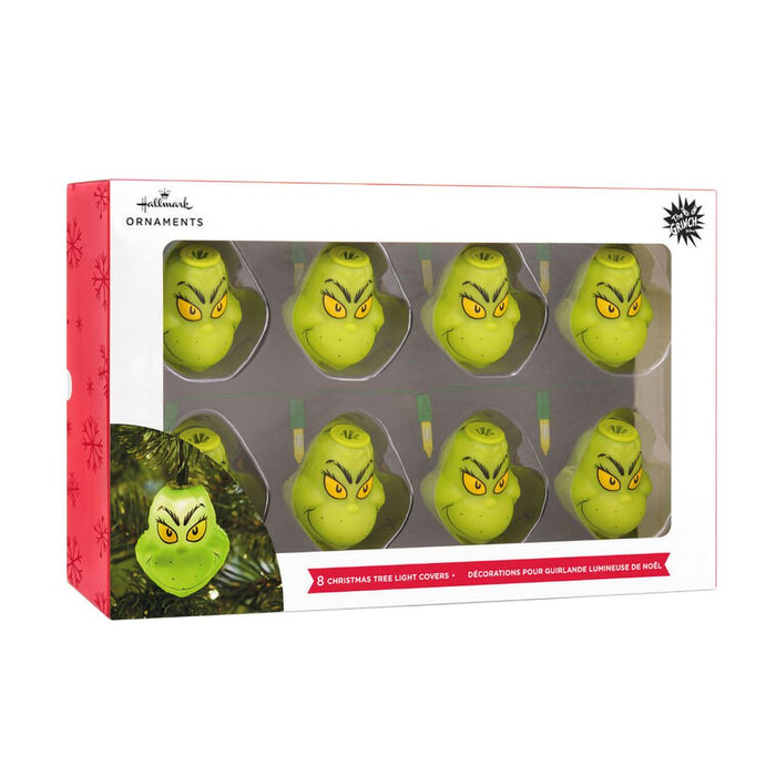 Hallmark : Dr. Seuss's How the Grinch Stole Christmas!™ Hallmark String Light Covers, Set of 8 - Hallmark : Dr. Seuss's How the Grinch Stole Christmas!™ Hallmark String Light Covers, Set of 8