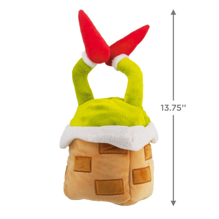 Hallmark : Dr. Seuss's How the Grinch Stole Christmas!™ Plush Fabric Hallmark Tree Topper, 13.75" - Hallmark : Dr. Seuss's How the Grinch Stole Christmas!™ Plush Fabric Hallmark Tree Topper, 13.75"