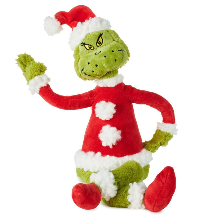 Hallmark : Dr. Seuss's How the Grinch Stole Christmas!™ Poseable Grinch Plush, 10" - Hallmark : Dr. Seuss's How the Grinch Stole Christmas!™ Poseable Grinch Plush, 10"