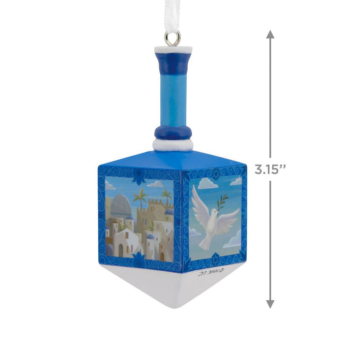 Hallmark : Dreidel Hallmark Ornament - Hallmark : Dreidel Hallmark Ornament