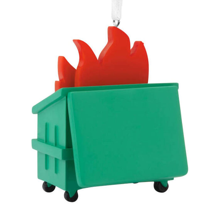 Hallmark : Dumpster Fire Hallmark Ornament - Hallmark : Dumpster Fire Hallmark Ornament