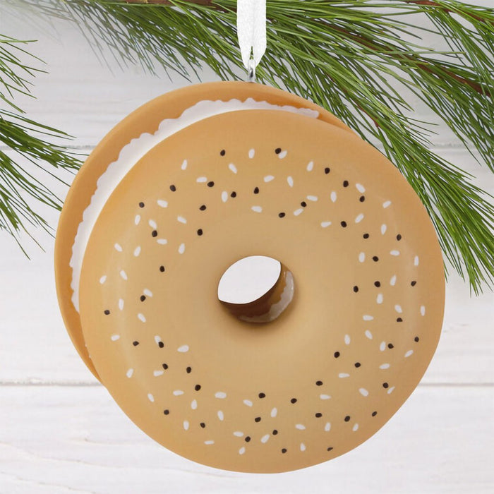 Hallmark : Everything Bagel Hallmark Ornament - Hallmark : Everything Bagel Hallmark Ornament