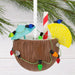 Hallmark : Festive Coconut Cocktail Hallmark Ornament - Hallmark : Festive Coconut Cocktail Hallmark Ornament