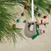 Hallmark : Festive Sloth on Tree Branch Hallmark Ornament - Hallmark : Festive Sloth on Tree Branch Hallmark Ornament