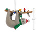 Hallmark : Festive Sloth on Tree Branch Hallmark Ornament - Hallmark : Festive Sloth on Tree Branch Hallmark Ornament