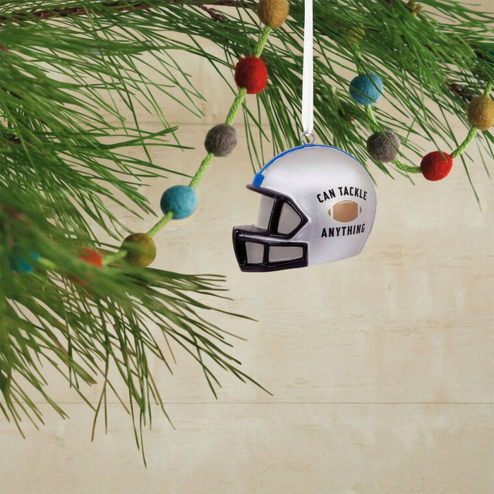 Hallmark : Football Helmet Hallmark Ornament - Hallmark : Football Helmet Hallmark Ornament