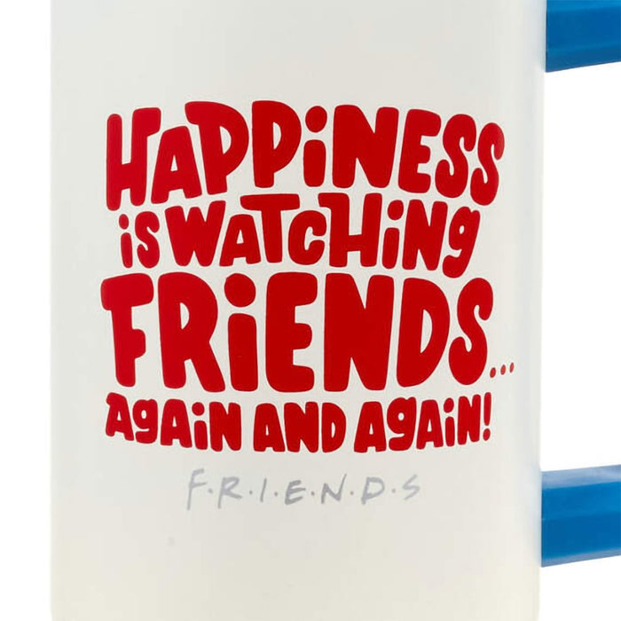 Hallmark : Friends "Happiness Is" Insulated Travel Cup With Handle, 42 oz. - Hallmark : Friends "Happiness Is" Insulated Travel Cup With Handle, 42 oz.