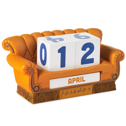 Hallmark : Friends Orange Couch Perpetual Calendar - Hallmark : Friends Orange Couch Perpetual Calendar