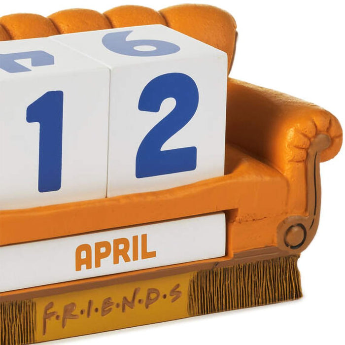 Hallmark : Friends Orange Couch Perpetual Calendar - Hallmark : Friends Orange Couch Perpetual Calendar