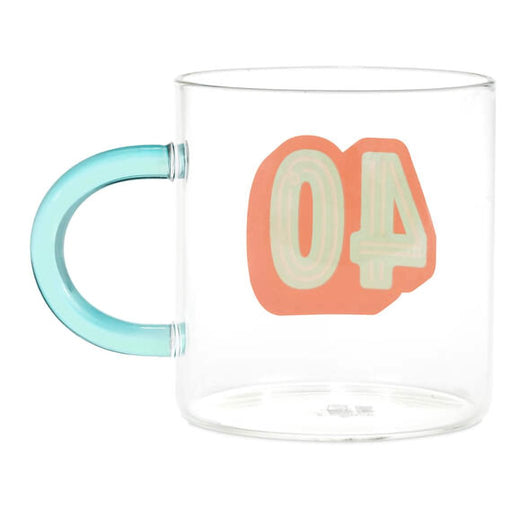 Hallmark : Glass 40th Birthday Mug, 17.5 oz. - Hallmark : Glass 40th Birthday Mug, 17.5 oz.
