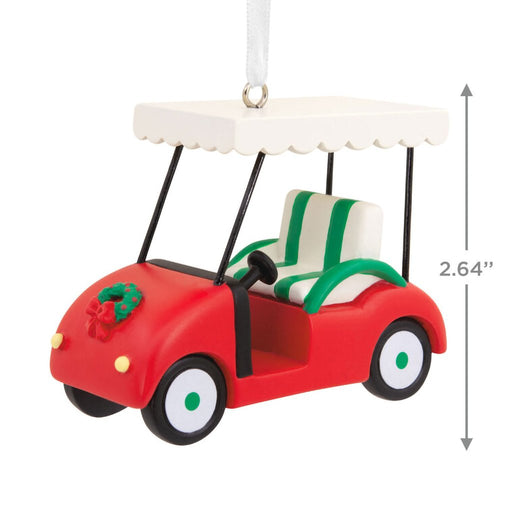 Hallmark : Golf Cart Hallmark Ornament - Hallmark : Golf Cart Hallmark Ornament