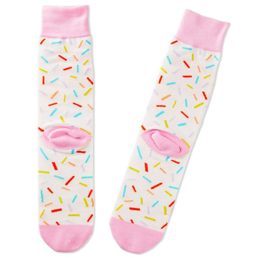 Hallmark : Grandma More Sweets Less Rules Novelty Crew Socks - Hallmark : Grandma More Sweets Less Rules Novelty Crew Socks