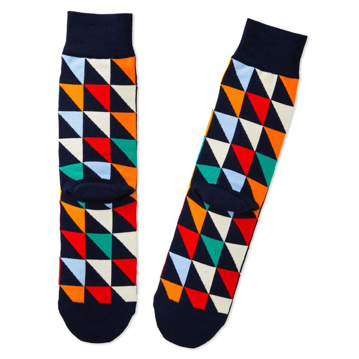 Hallmark : Grandpa All of the Fun Novelty Crew Socks - Hallmark : Grandpa All of the Fun Novelty Crew Socks