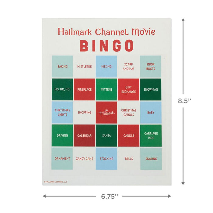 Hallmark : Hallmark Channel Movie Bingo Game Pad, 102 sheets - Hallmark : Hallmark Channel Movie Bingo Game Pad, 102 sheets