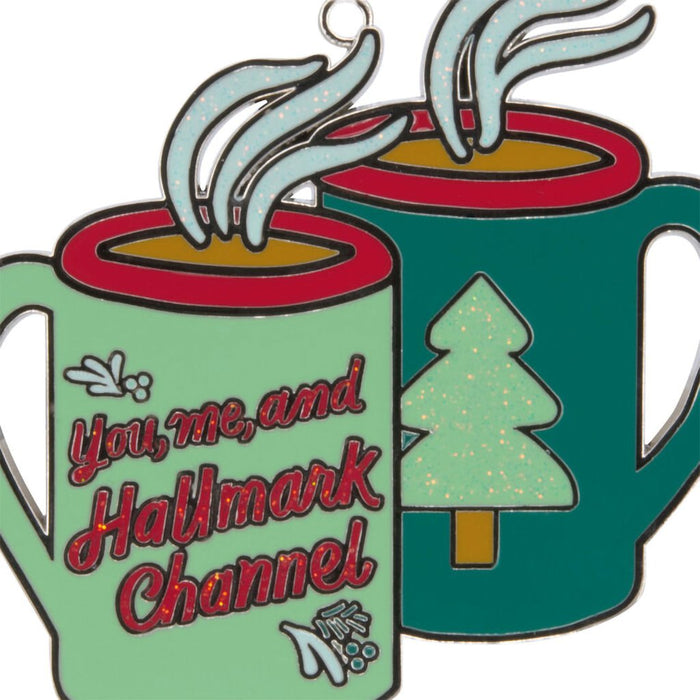 Hallmark : Hallmark Channel Mugs Metal Hallmark Ornament - Hallmark : Hallmark Channel Mugs Metal Hallmark Ornament