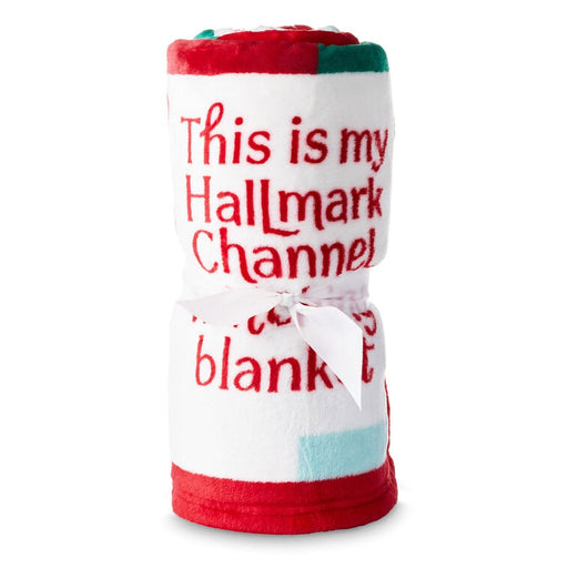 Hallmark : Hallmark Channel Watching Plaid Blanket, 50x60 - Hallmark : Hallmark Channel Watching Plaid Blanket, 50x60