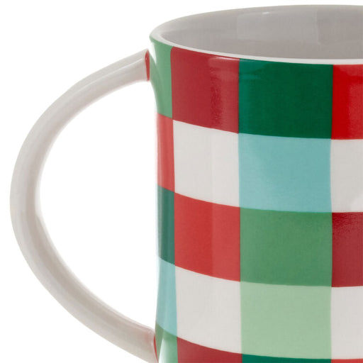 Hallmark : Hallmark Channel Watching Plaid Mug, 21.5 oz. - Hallmark : Hallmark Channel Watching Plaid Mug, 21.5 oz.