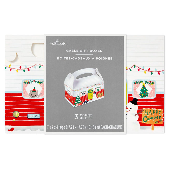 Hallmark : Happy Camper 3 - Pack Holiday Gable Gift Box Bundle - Hallmark : Happy Camper 3 - Pack Holiday Gable Gift Box Bundle