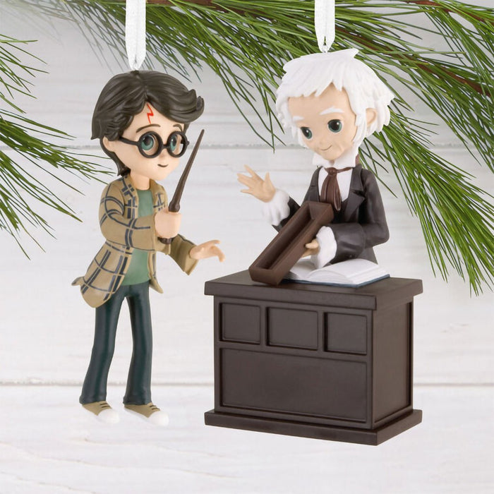 Hallmark : Harry Potter™ and Garrick Ollivander™ Hallmark Ornaments, Set of 2 - Hallmark : Harry Potter™ and Garrick Ollivander™ Hallmark Ornaments, Set of 2