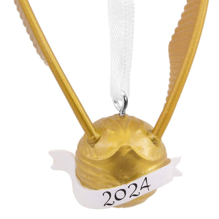 Hallmark : Harry Potter™ Golden Snitch™ 2024 Hallmark Ornament - Hallmark : Harry Potter™ Golden Snitch™ 2024 Hallmark Ornament