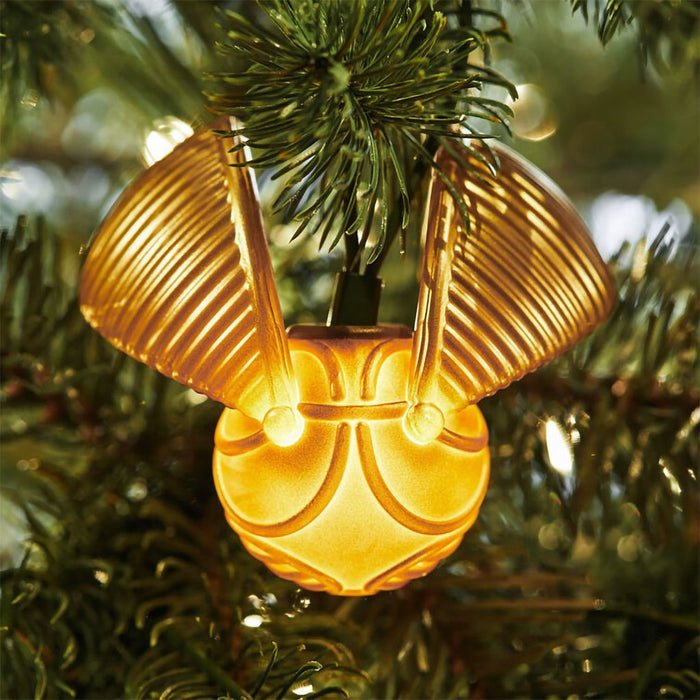 Hallmark : Harry Potter™ Golden Snitch™ Hallmark String Light Covers, Set of 8 - Hallmark : Harry Potter™ Golden Snitch™ Hallmark String Light Covers, Set of 8