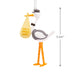 Hallmark : Hello Sweet Babe Stork Pregnancy Hallmark Ornament - Hallmark : Hello Sweet Babe Stork Pregnancy Hallmark Ornament