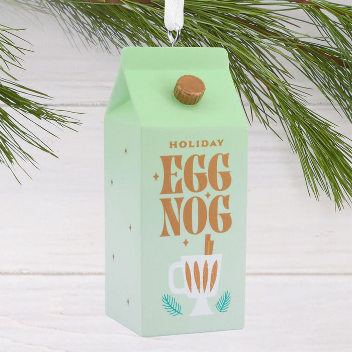 Hallmark : Holiday Egg Nog Hallmark Ornament - Hallmark : Holiday Egg Nog Hallmark Ornament