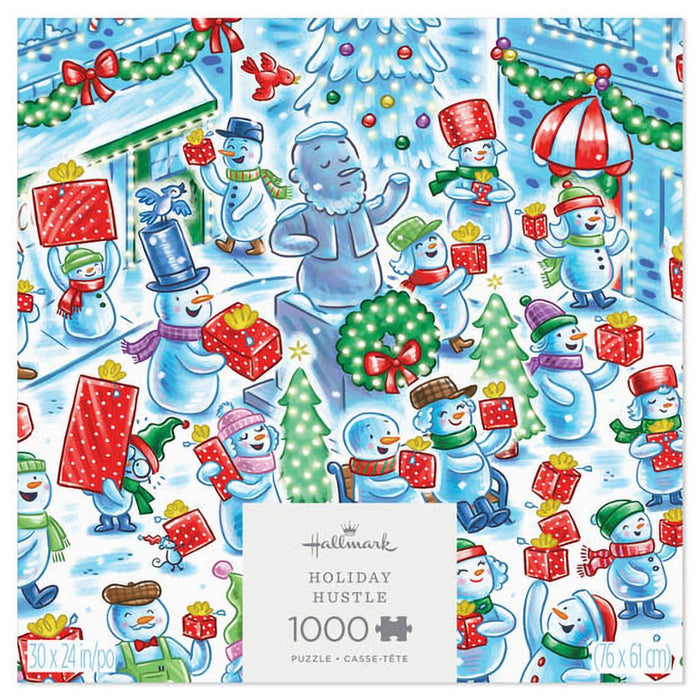 Hallmark : Holiday Hustle 1000 - Piece Jigsaw Puzzle - Hallmark : Holiday Hustle 1000 - Piece Jigsaw Puzzle