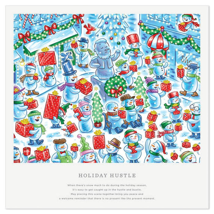 Hallmark : Holiday Hustle 1000 - Piece Jigsaw Puzzle - Hallmark : Holiday Hustle 1000 - Piece Jigsaw Puzzle